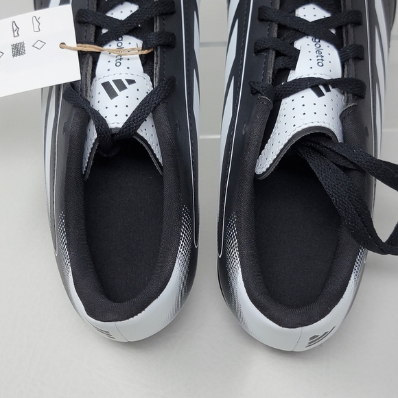 Adidas Goletto IX TF Core Black Cloud White IH0083 Men Size 12 Soccer Cleats New main image 5